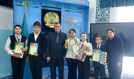 N11, 13, 14, 21, 42 ЖОББМ арасында шахматтан өткен жолдастық кездесу